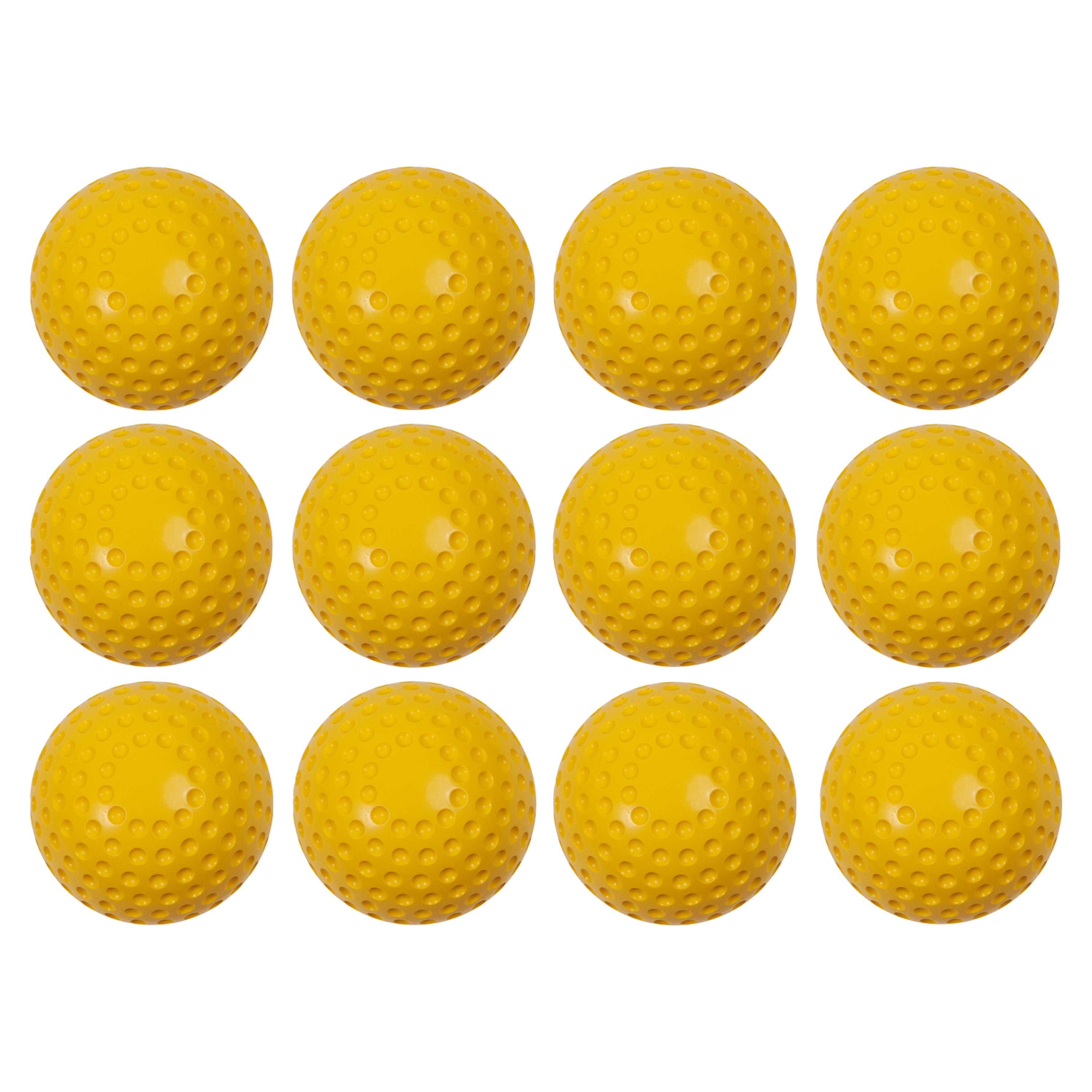 Dimpled Pitching Machine Softball, 12"