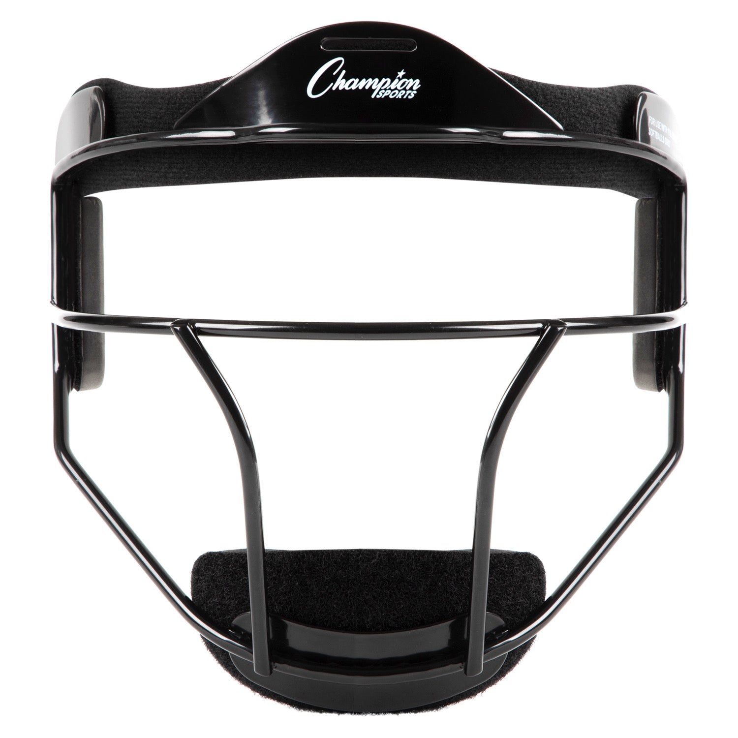 Softball Face Mask Adult Black