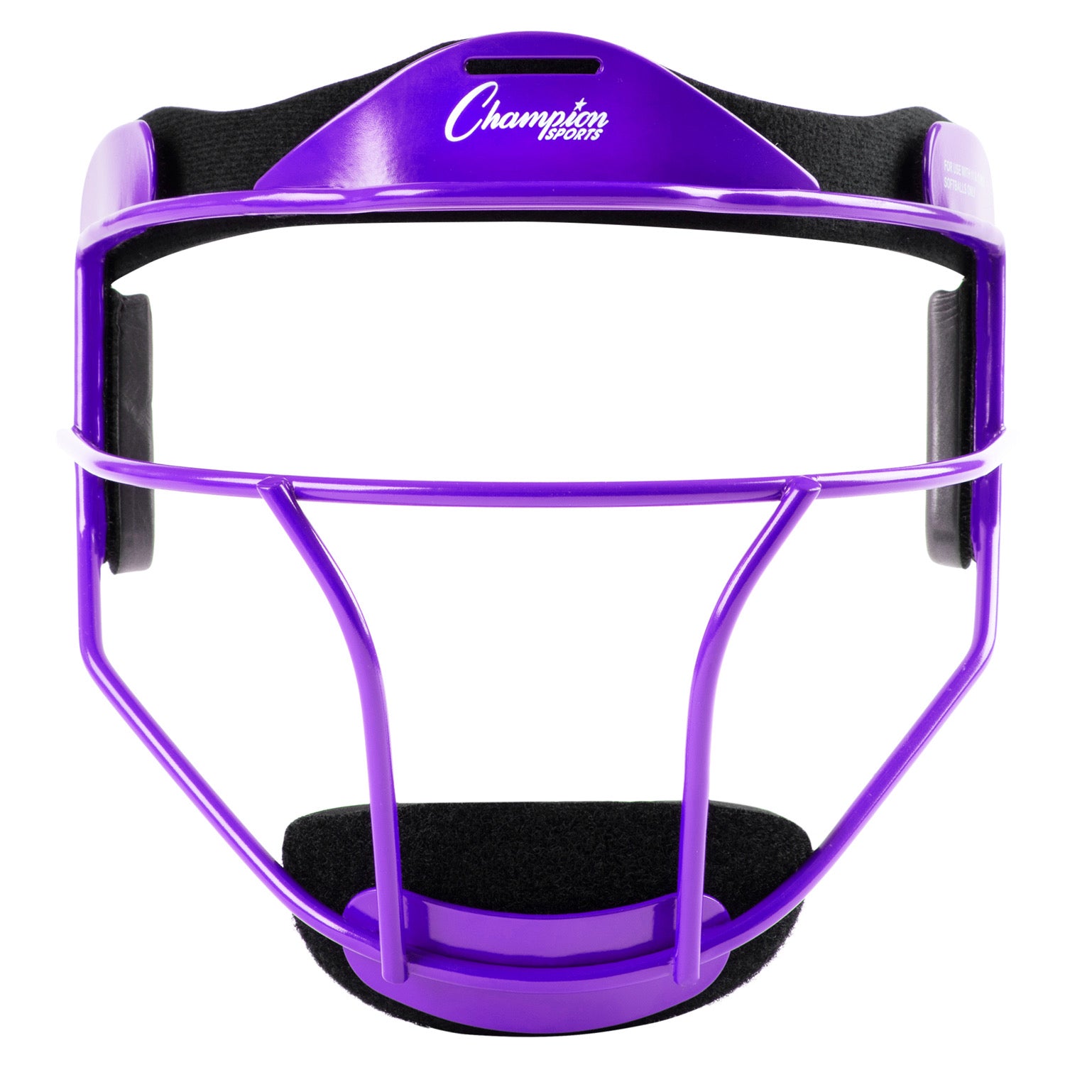Softball Face Mask Adult Purple