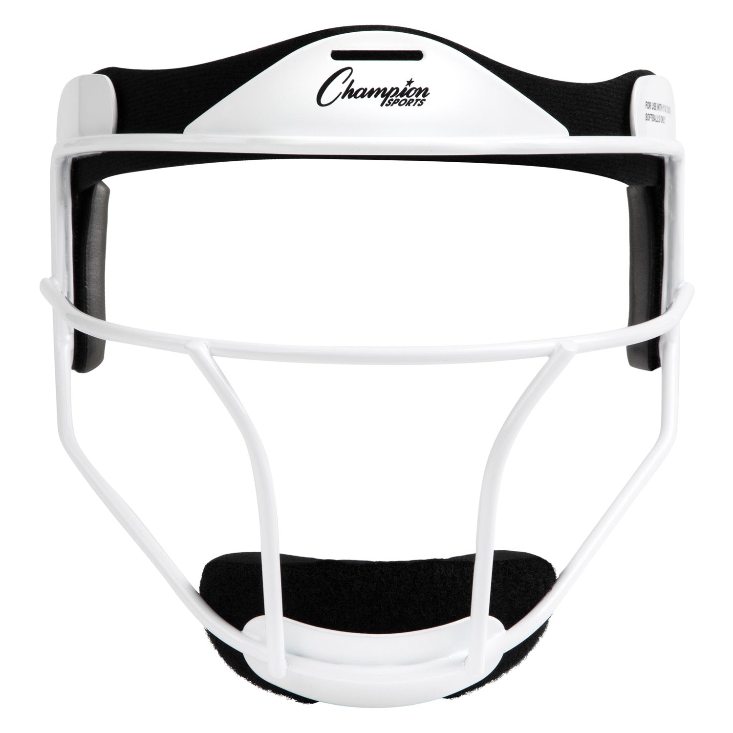 Softball Face Mask Adult White