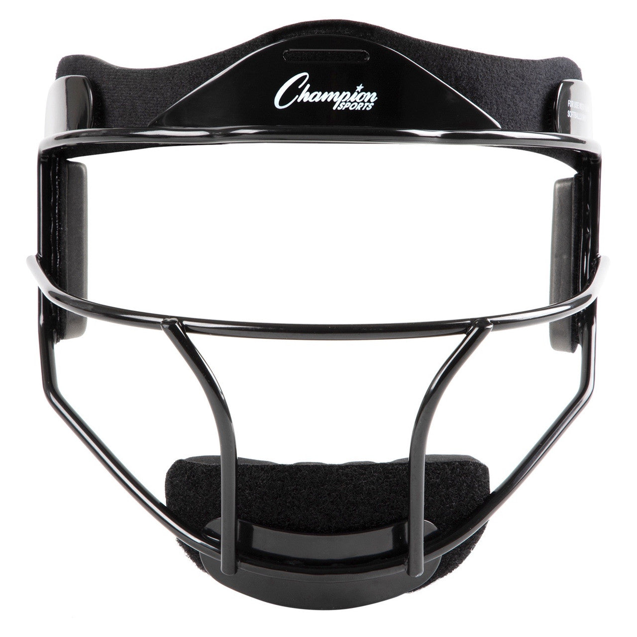 Softball Face Mask Youth Black