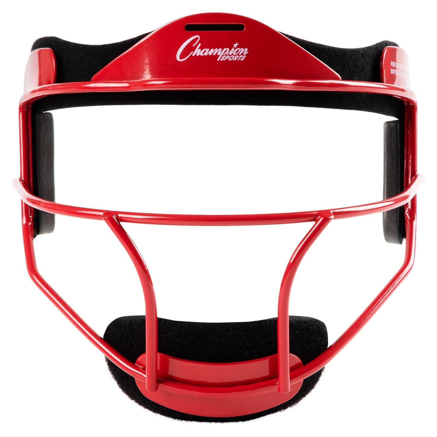 Softball Face Mask Youth Red