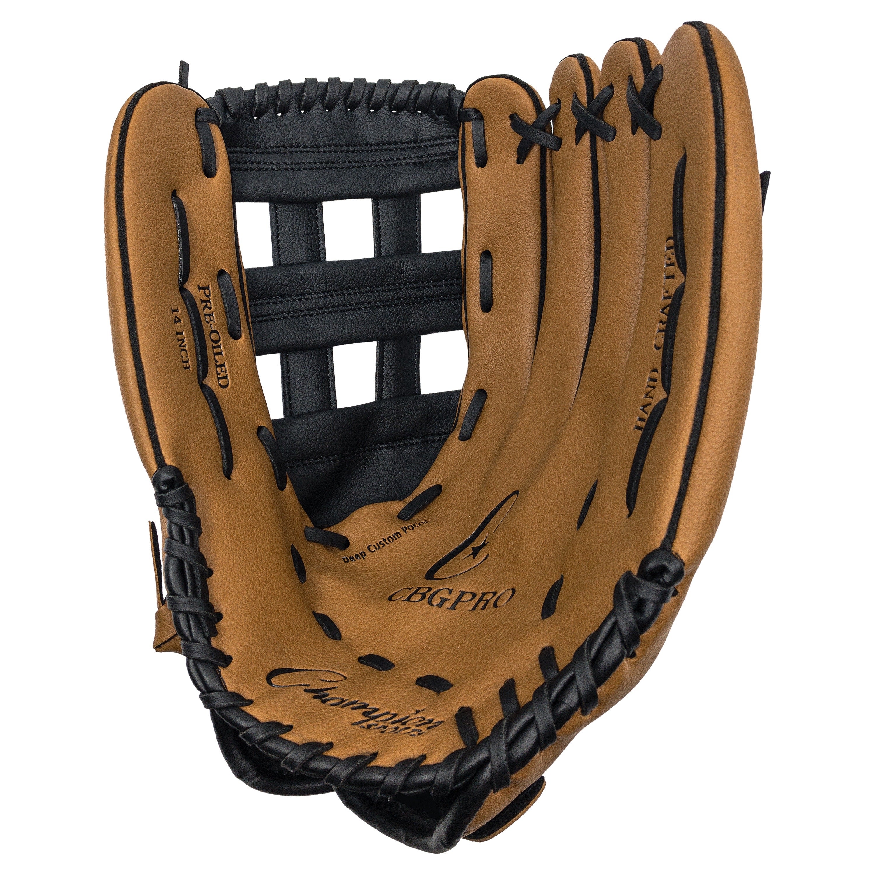 14.5 Inch Synthetic Leather Glove - Throws Right (Worn on Left Hand)