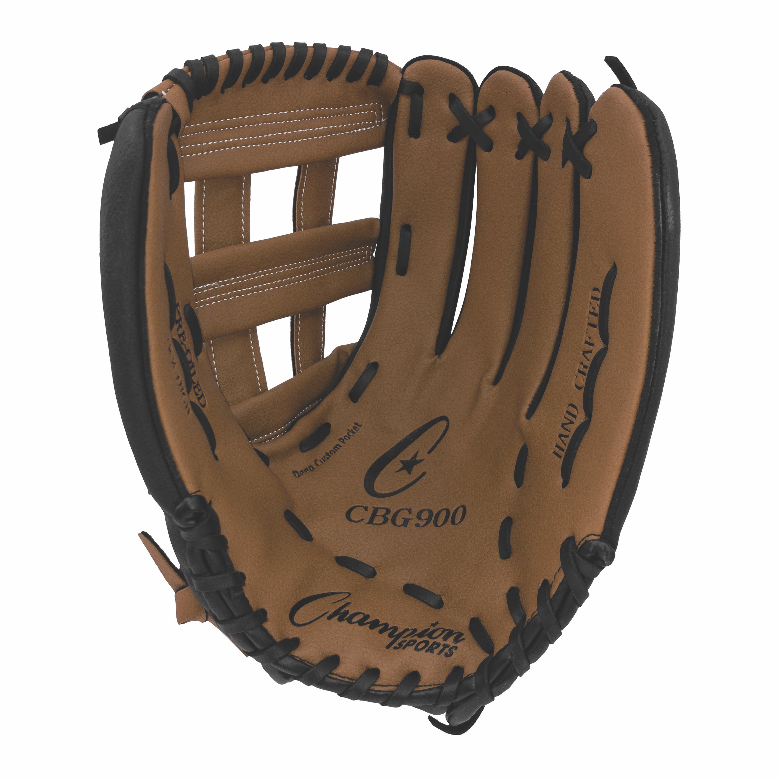 12.5 Inch Synthetic Leather Glove - Throws Right (Worn on Left Hand)