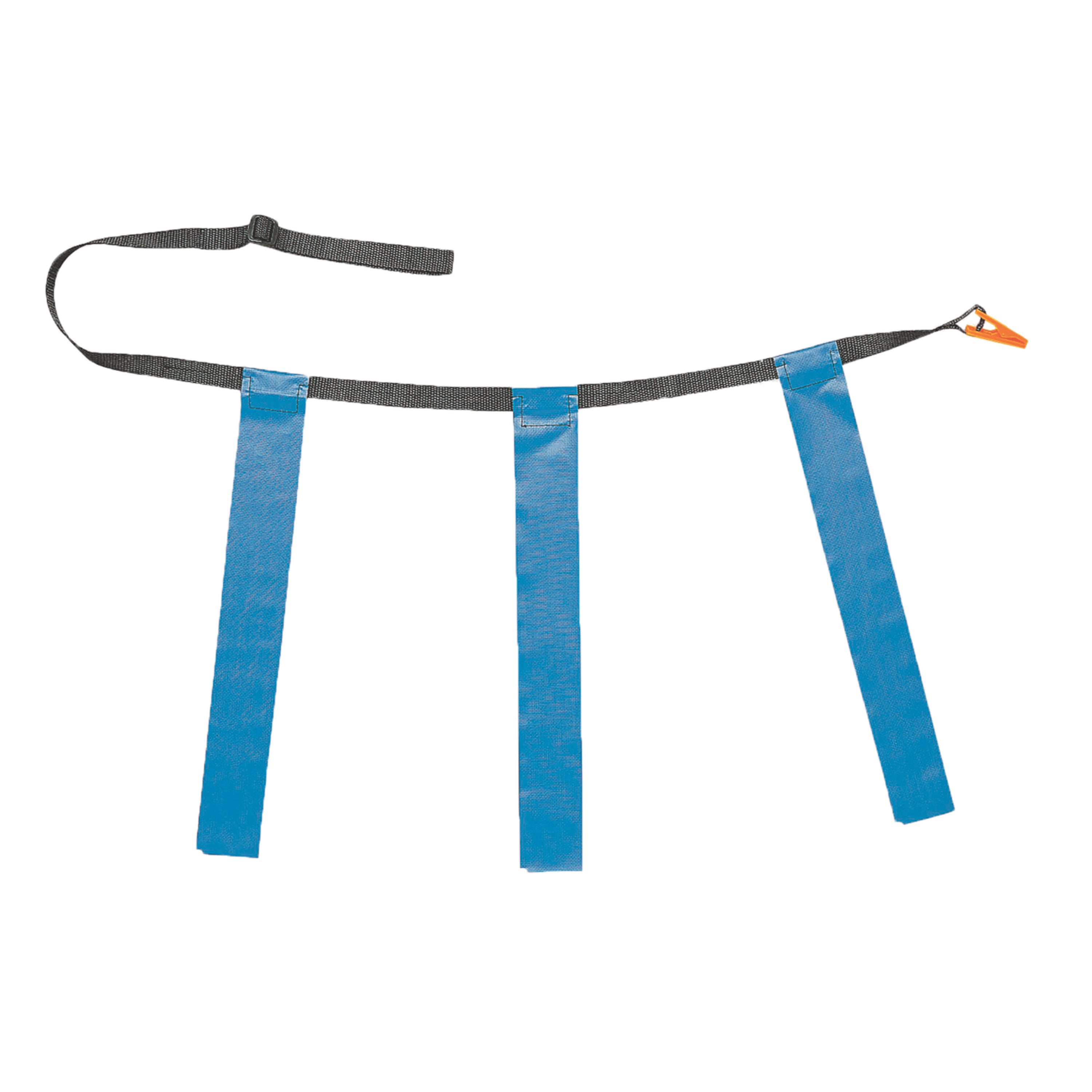 Triple Flag Football Set, Adult Size, Blue, 32"-39", 12 per pack