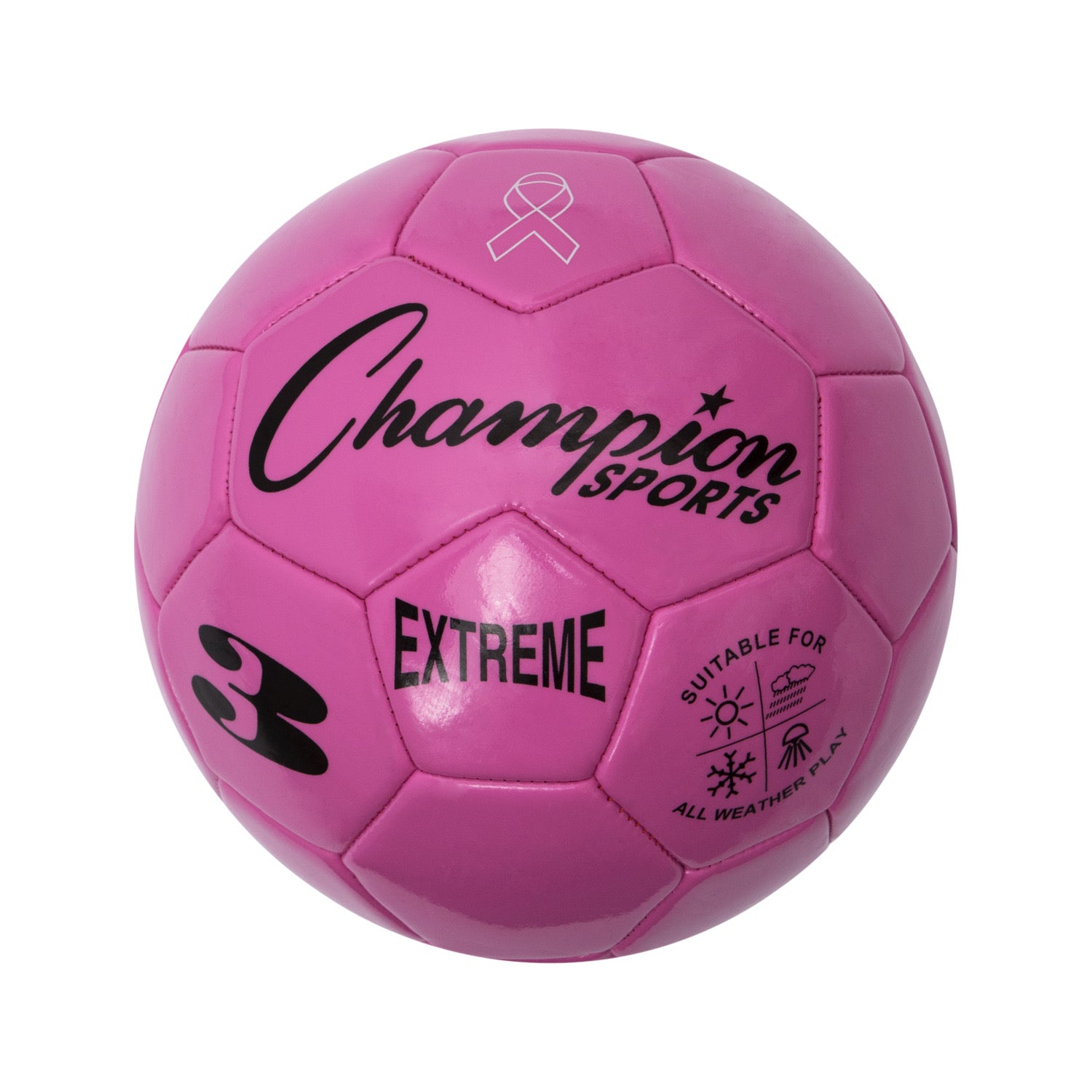 Extreme Soccer Ball Size 3 Pink