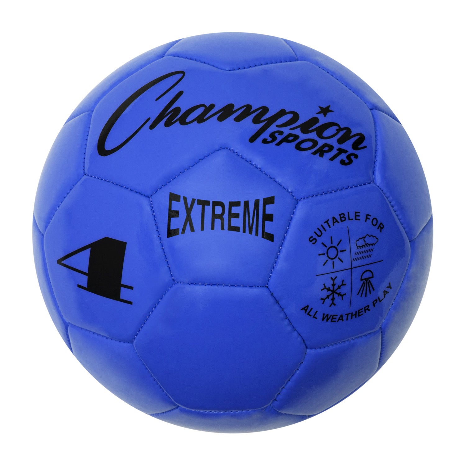 Extreme Soccer Ball Size 4 Blue