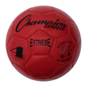 Extreme Soccer Ball Size 4 Red