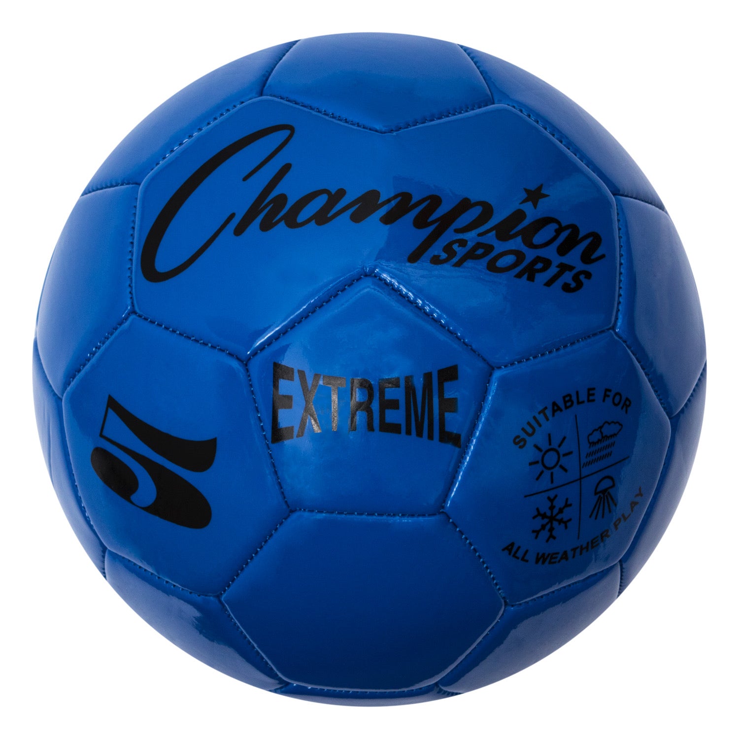 Extreme Soccer Ball Size 5 Blue