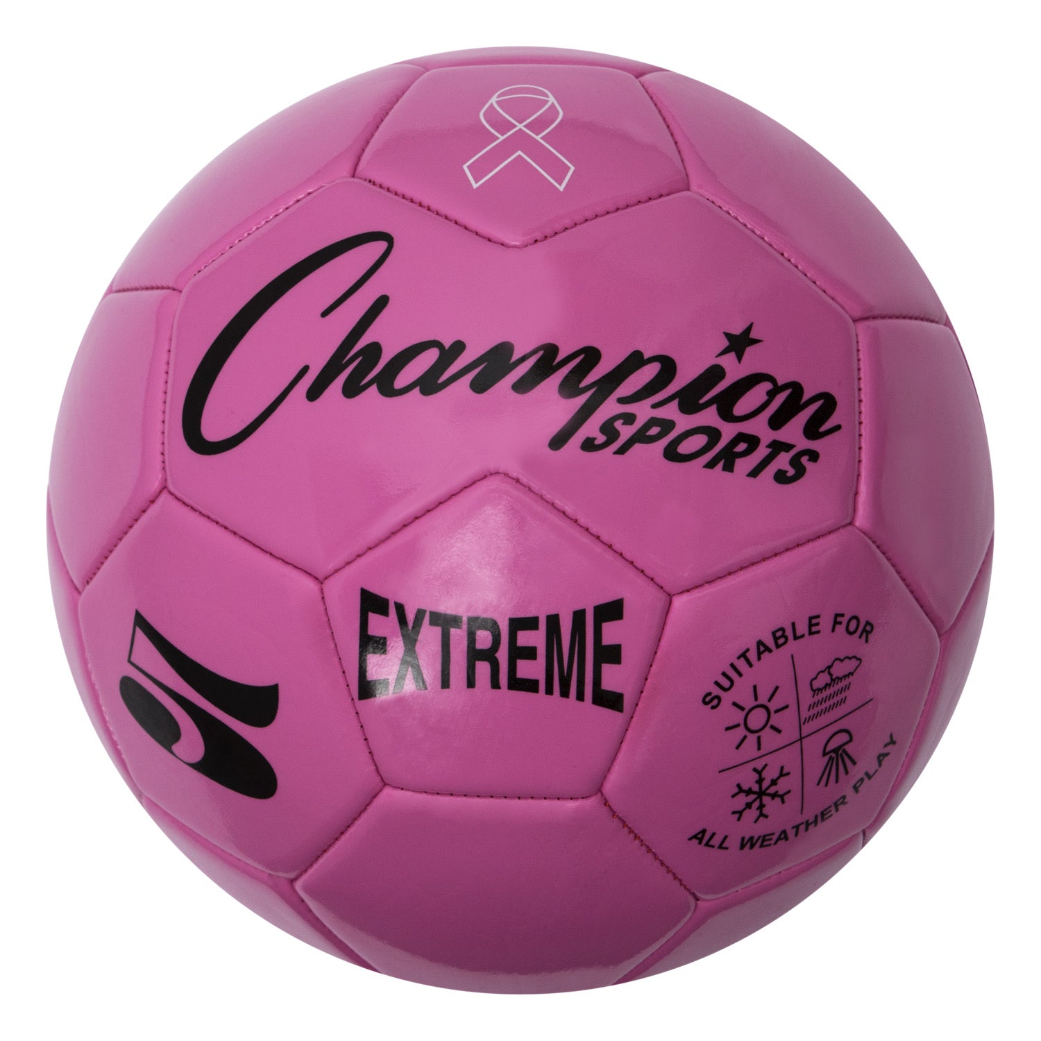 Extreme Soccer Ball Size 5 Pink