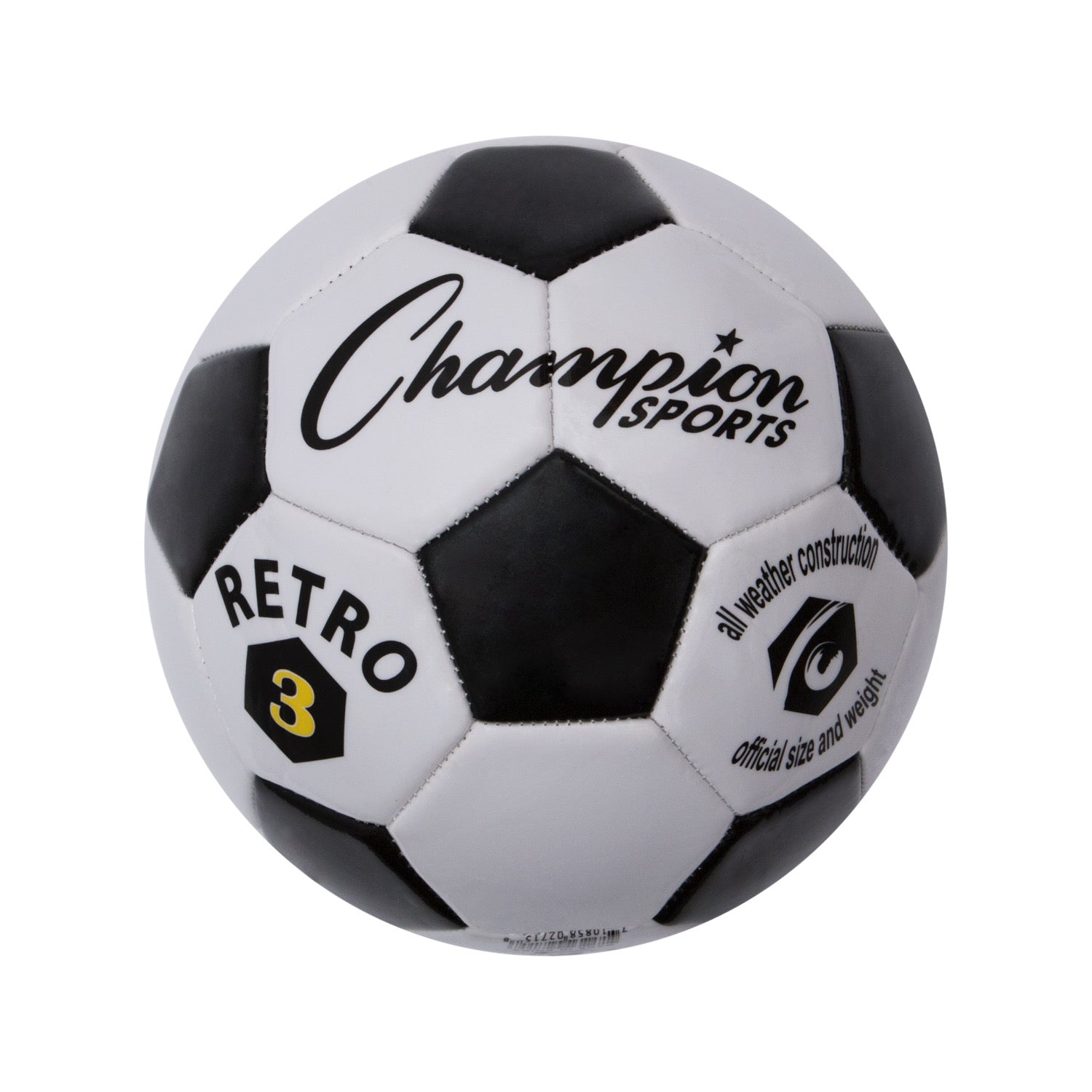 Retro Soccer Ball Size 3