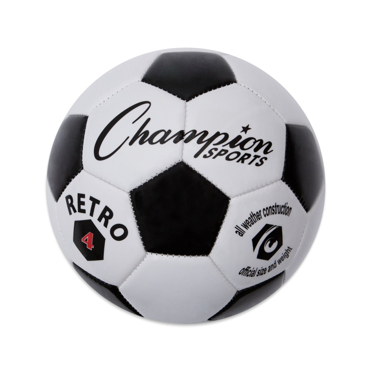 Retro Soccer Ball Size 4