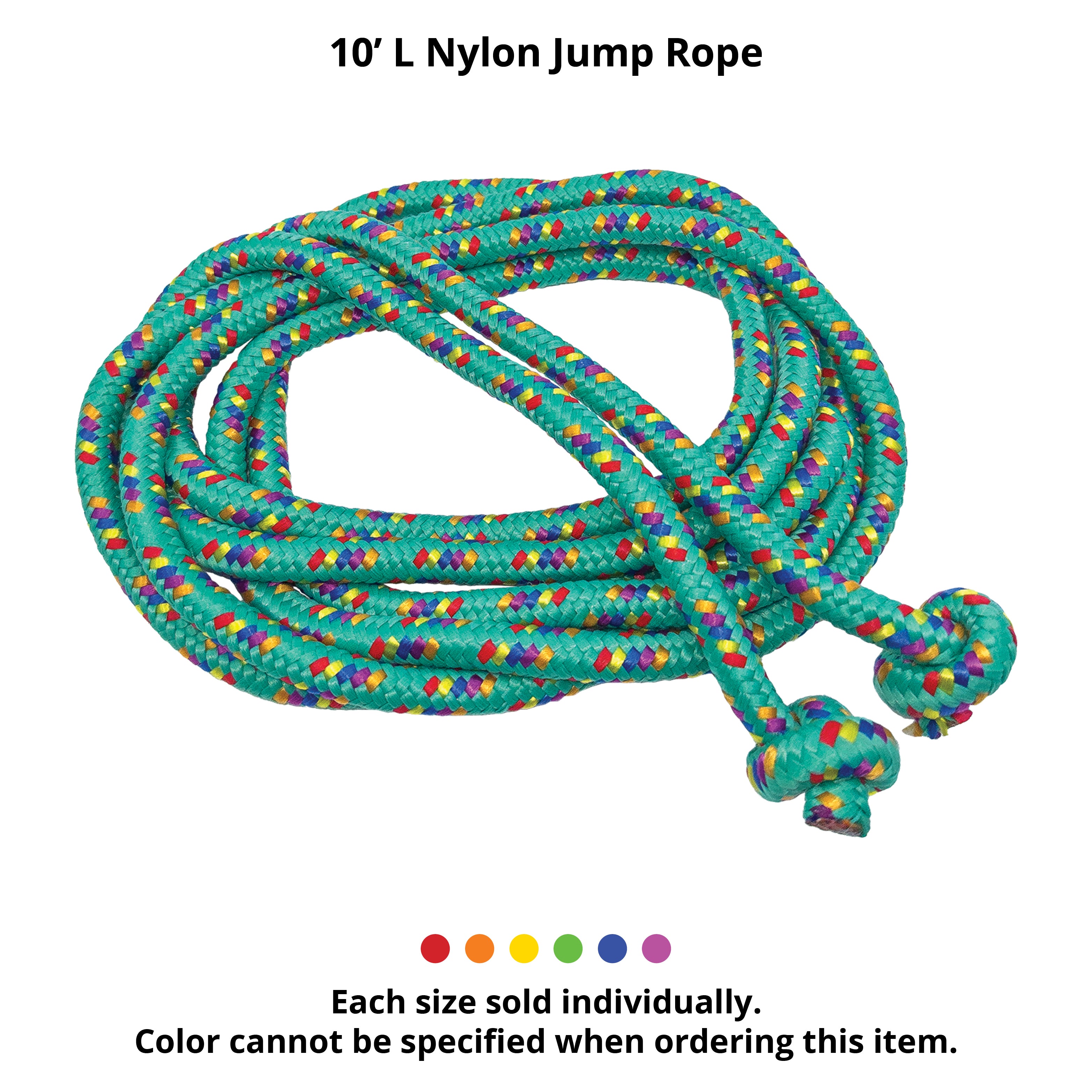 10 FT Nylon Braided Jump Rope