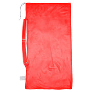 Mesh Equipment Bag w/Shoulder Strap Red