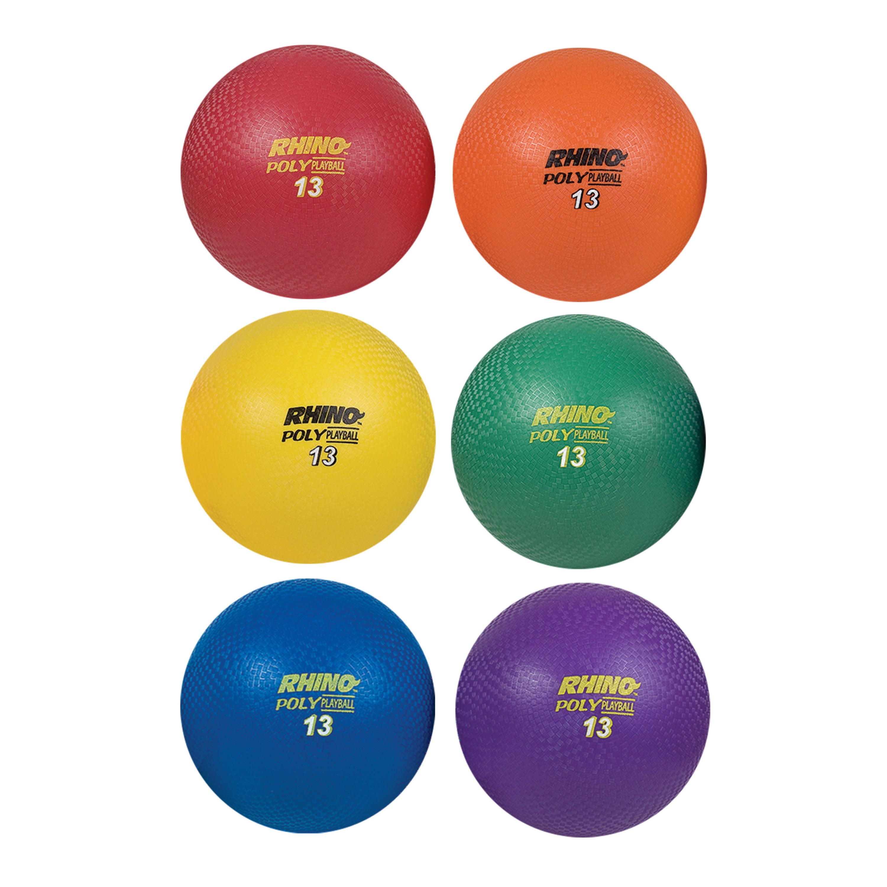 13" Poly Playground Ball Set