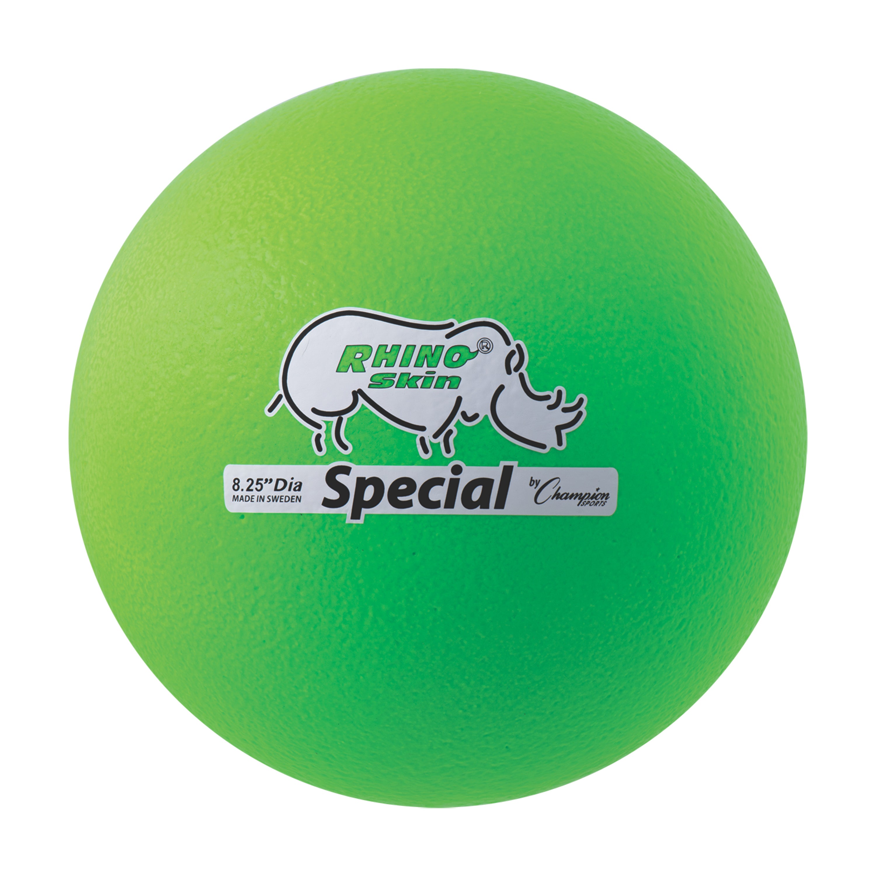 8.5" Rhino Skin Medium Bounce Dodgeball Neon Green