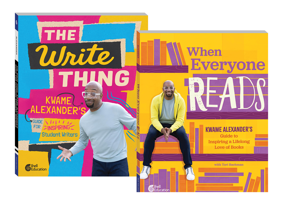 Kwame Alexander's Writing and Reading 2-Book Shrink-wrapped Bundle for Educators