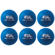 6" Rhino Skin Low Bounce Dodgeball Set Neon Blue