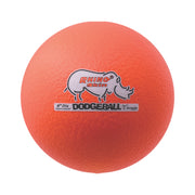6" Rhino Skin Low Bounce Dodgeball Neon Orange