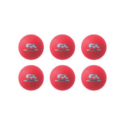 6" Rhino Skin Low Bounce Dodgeball Set Neon Red