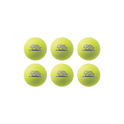 6" Rhino Skin Low Bounce Dodgeball Set Neon Yellow