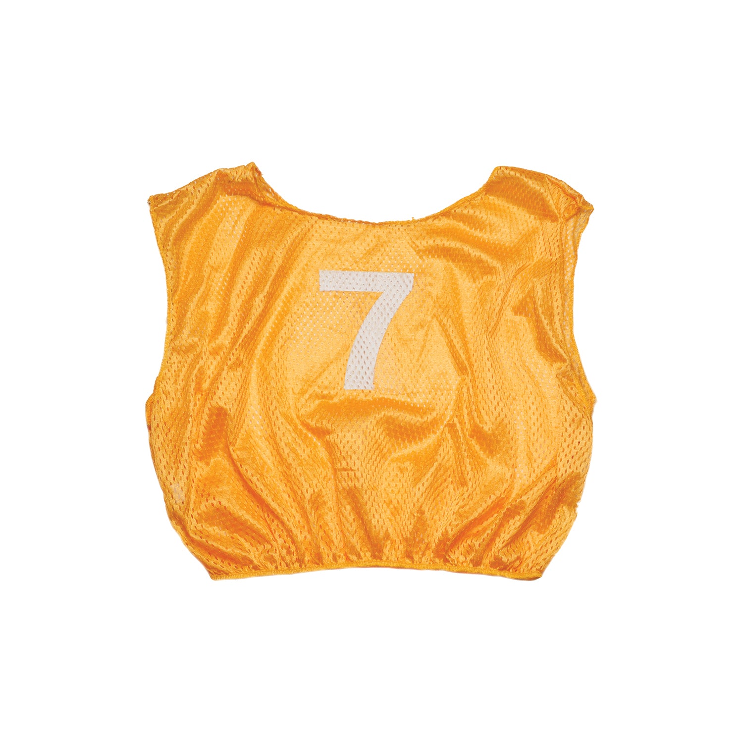 Numbered Scrimmage Vest Adult Gold