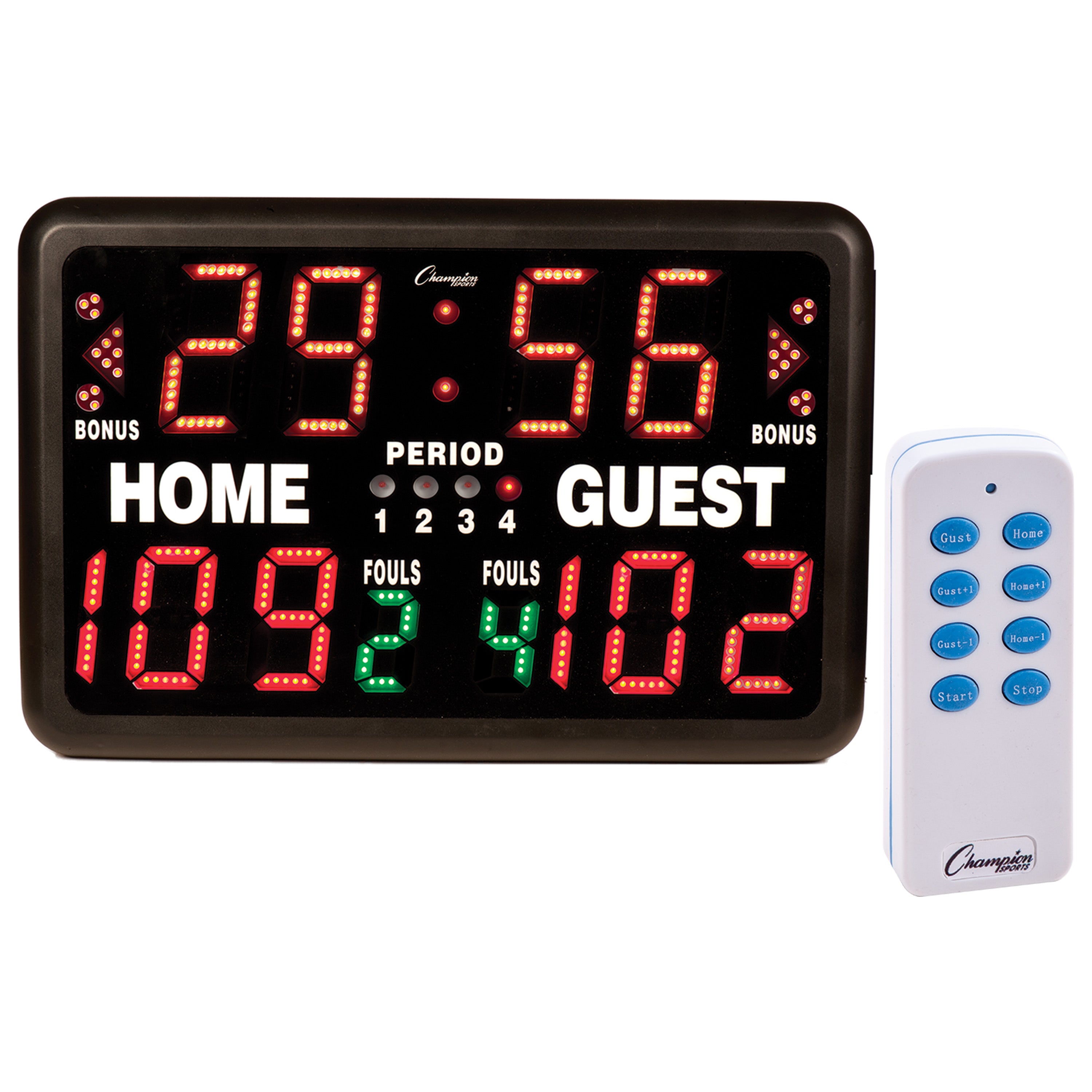 Tabletop Indoor Electronic Scoreboard W/Remote