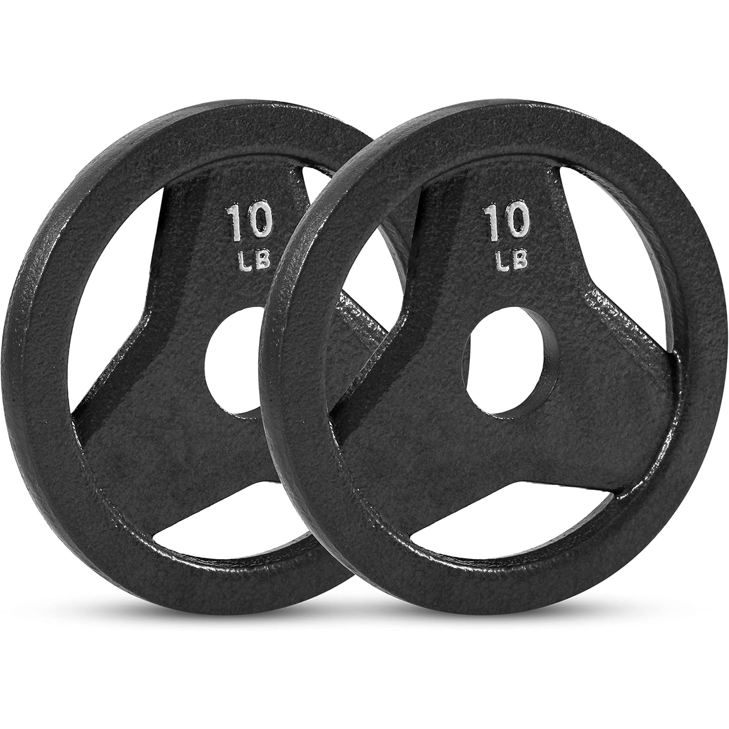 10 LB CAST IRON GRIP PLATE, SET OF 2
