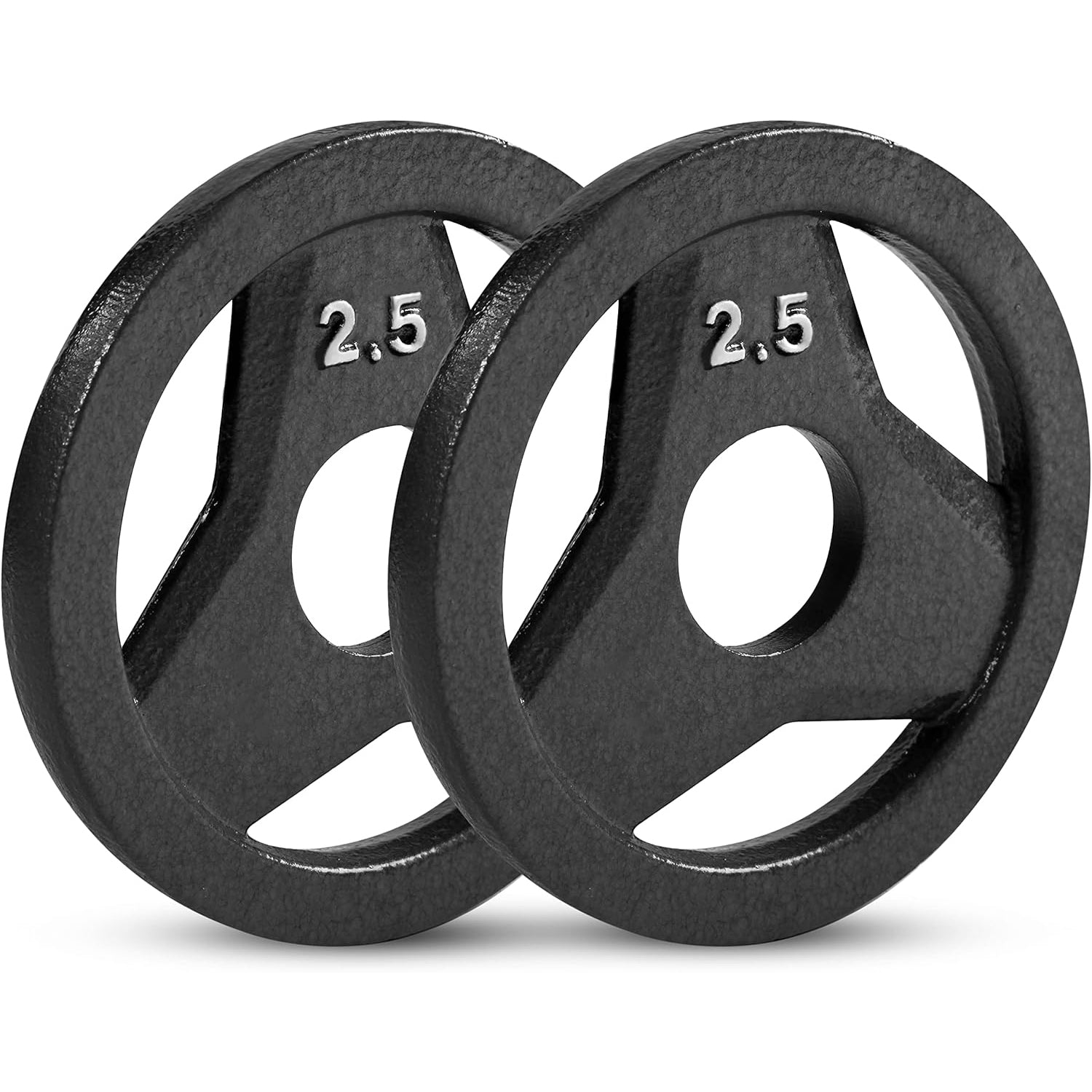 2.5 LB CAST IRON GRIP PLATE, SET OF 2