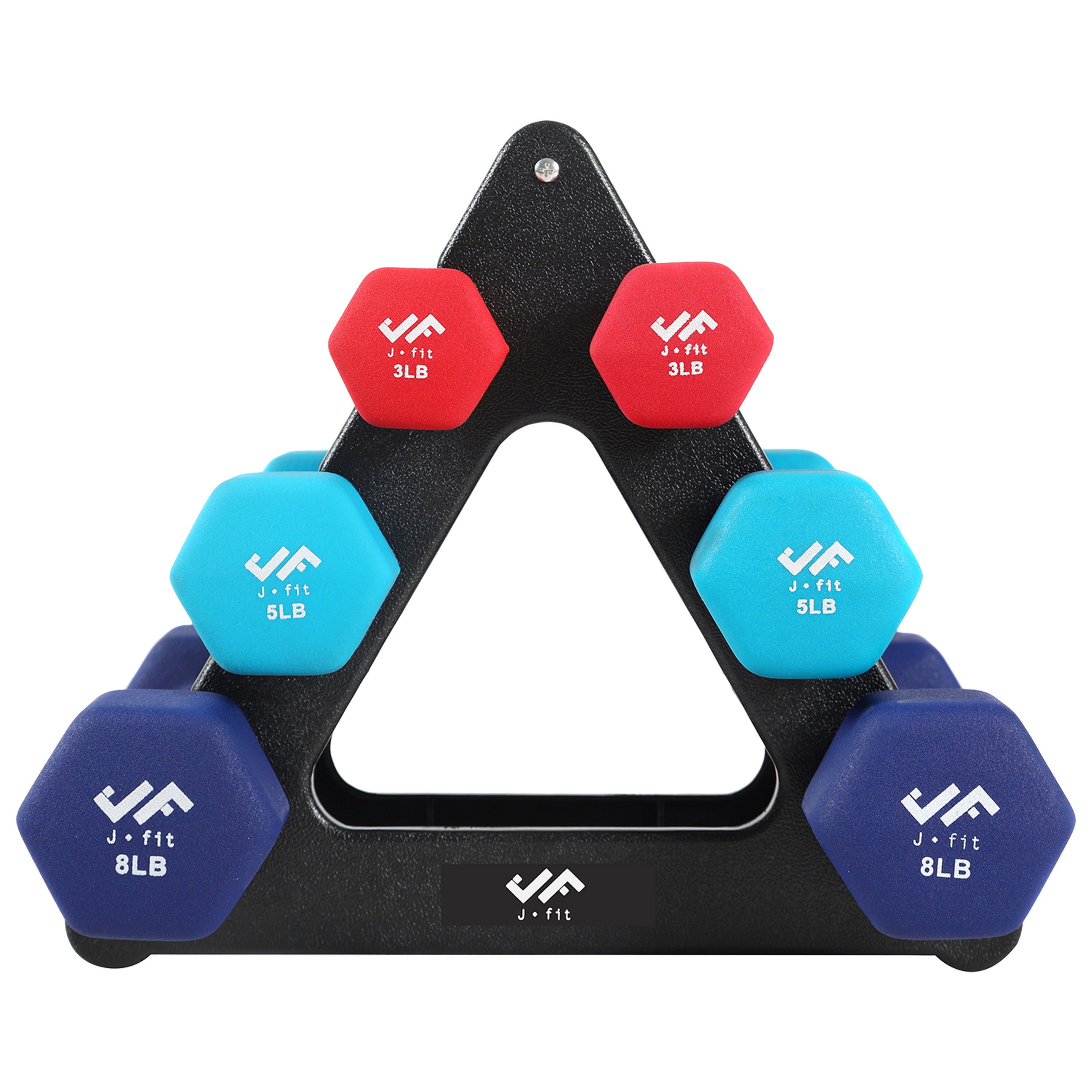 32 LB DUMBELL SET W/STEEL STAND