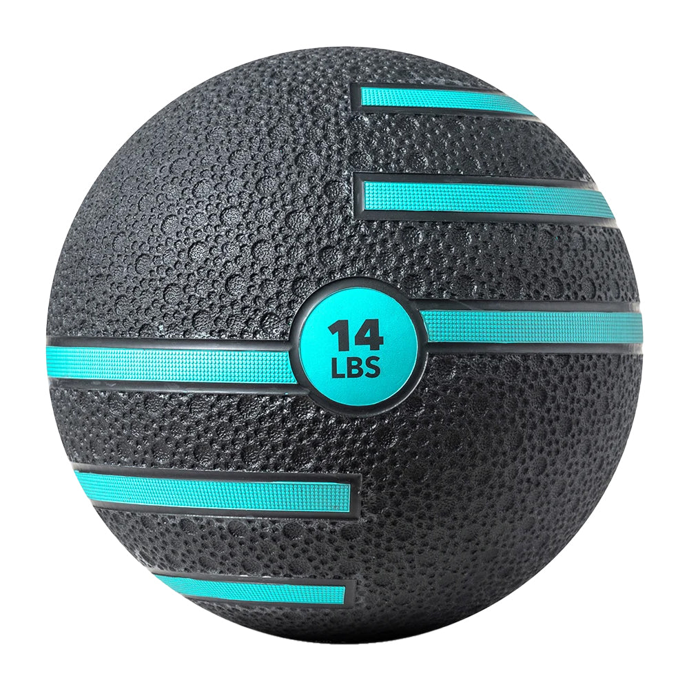 14 LB MEDICINE BALL DUAL TEXTURE