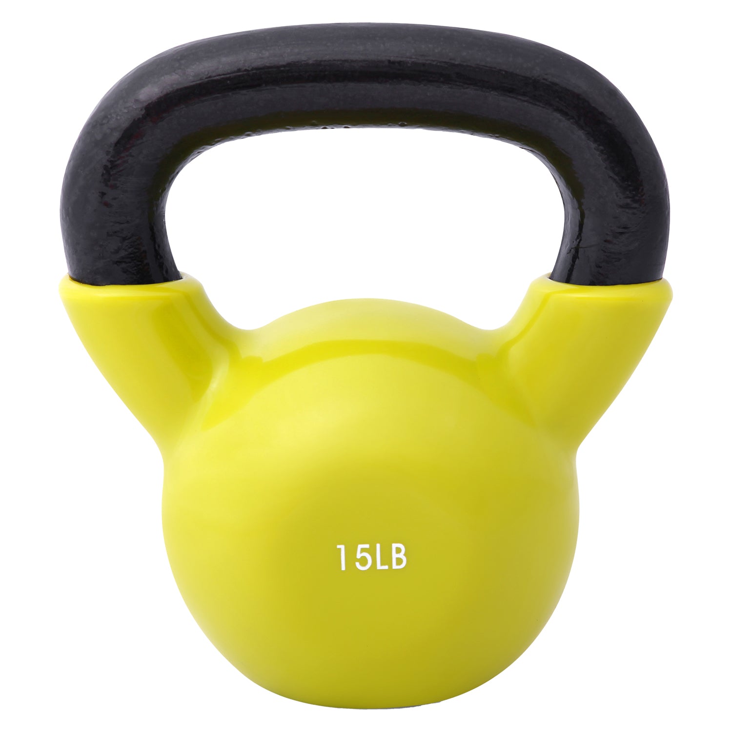 JFIT 15 LB VINYL KETTLEBELL