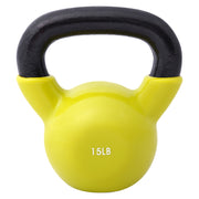 JFIT 15 LB VINYL KETTLEBELL