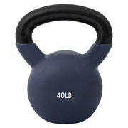 JFIT 40 LB VINYL KETTLEBELL