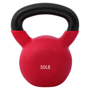 50 LB VINYL KETTLEBELL