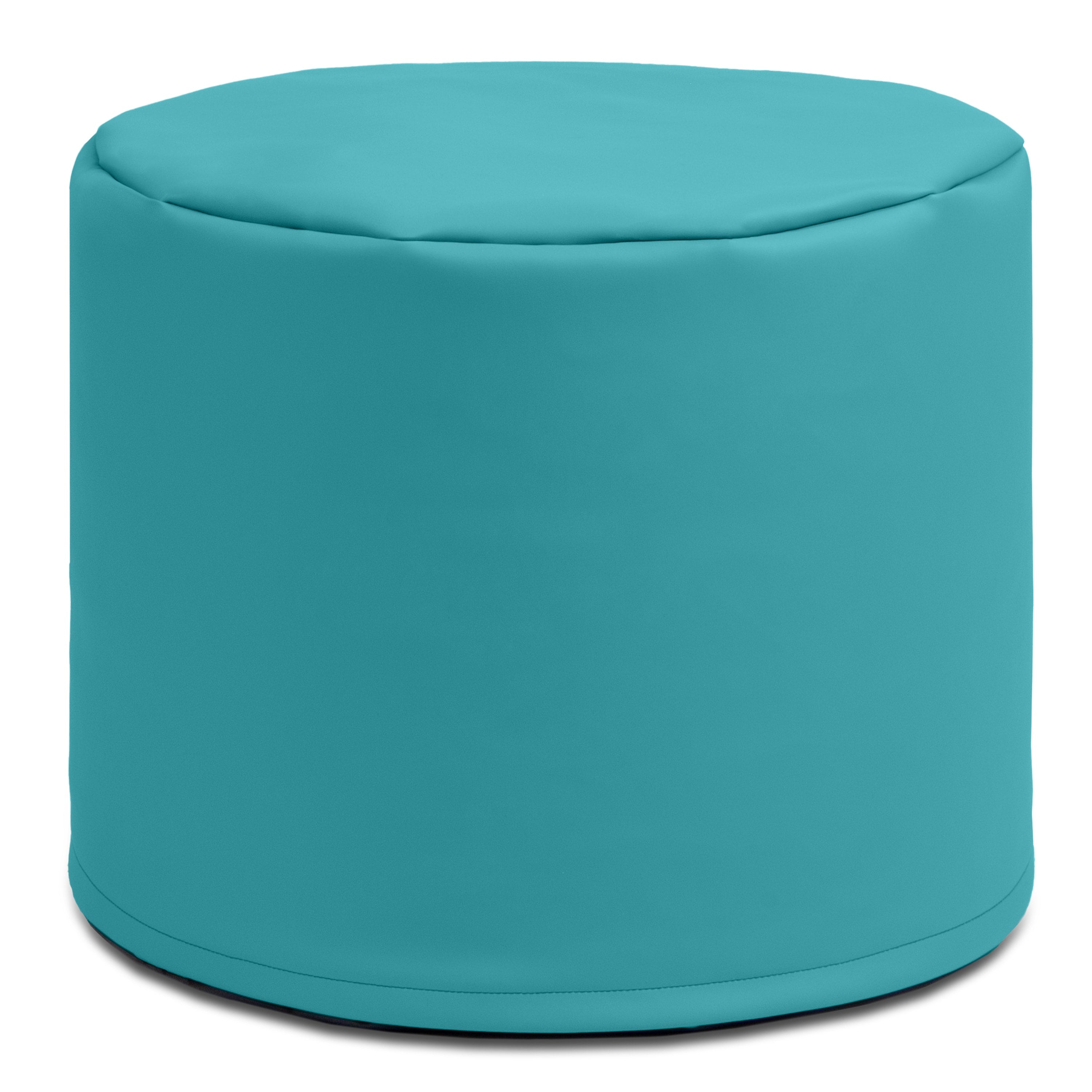Jaxx Mallo Modular Pouf Classroom Bean Bag Seat, Premium Vinyl - Turquoise