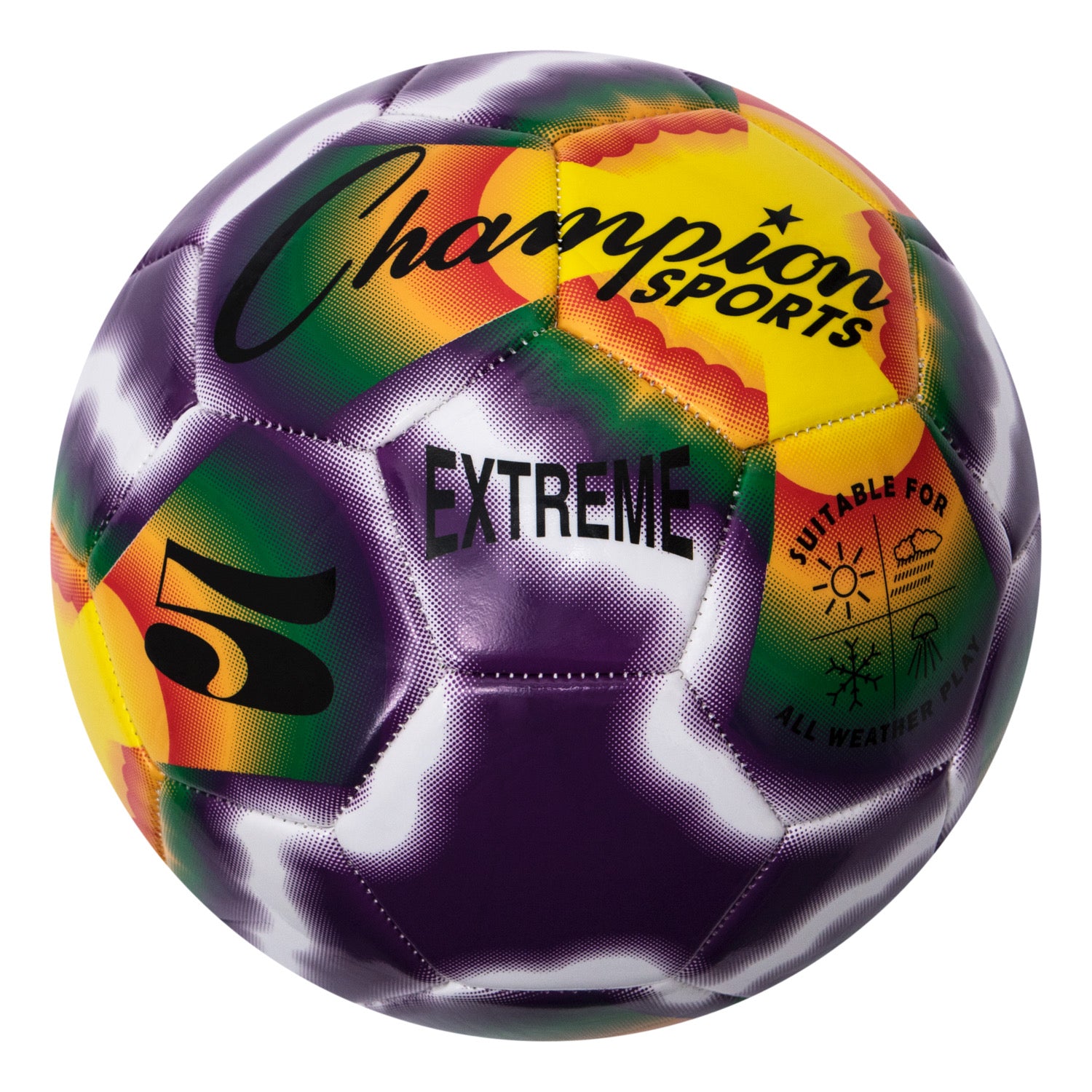 Extreme Tiedye Soccerball, Size 5