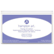 Hampton Art Stamp Scrubber Cleaning Pad & Case 7.5 Inches X4.5 Inches