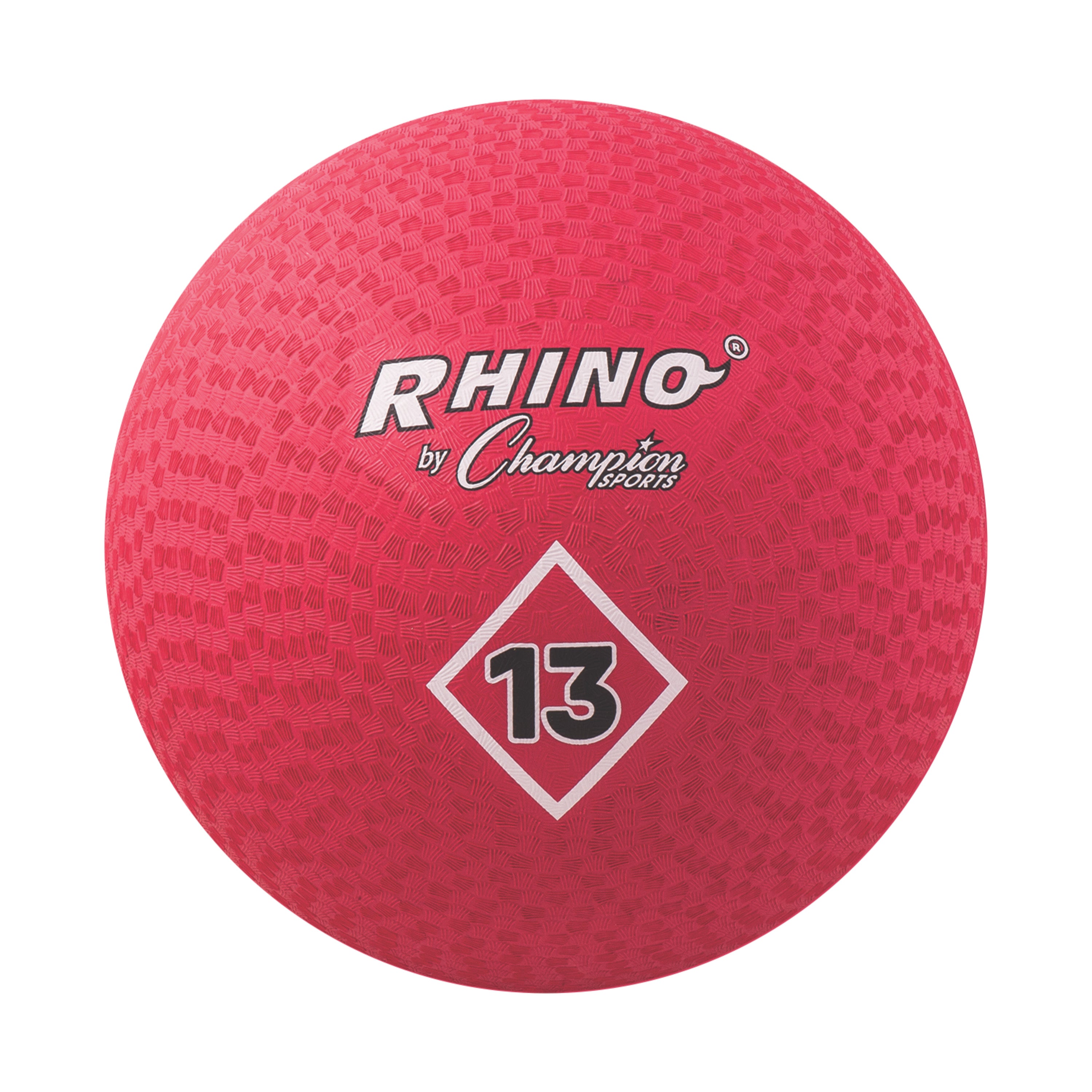Playground Ball, 13", Red
