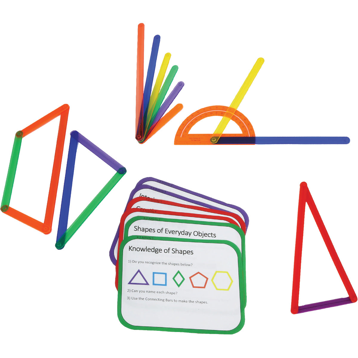 Large Transparent Connecting bars with Activity Cards