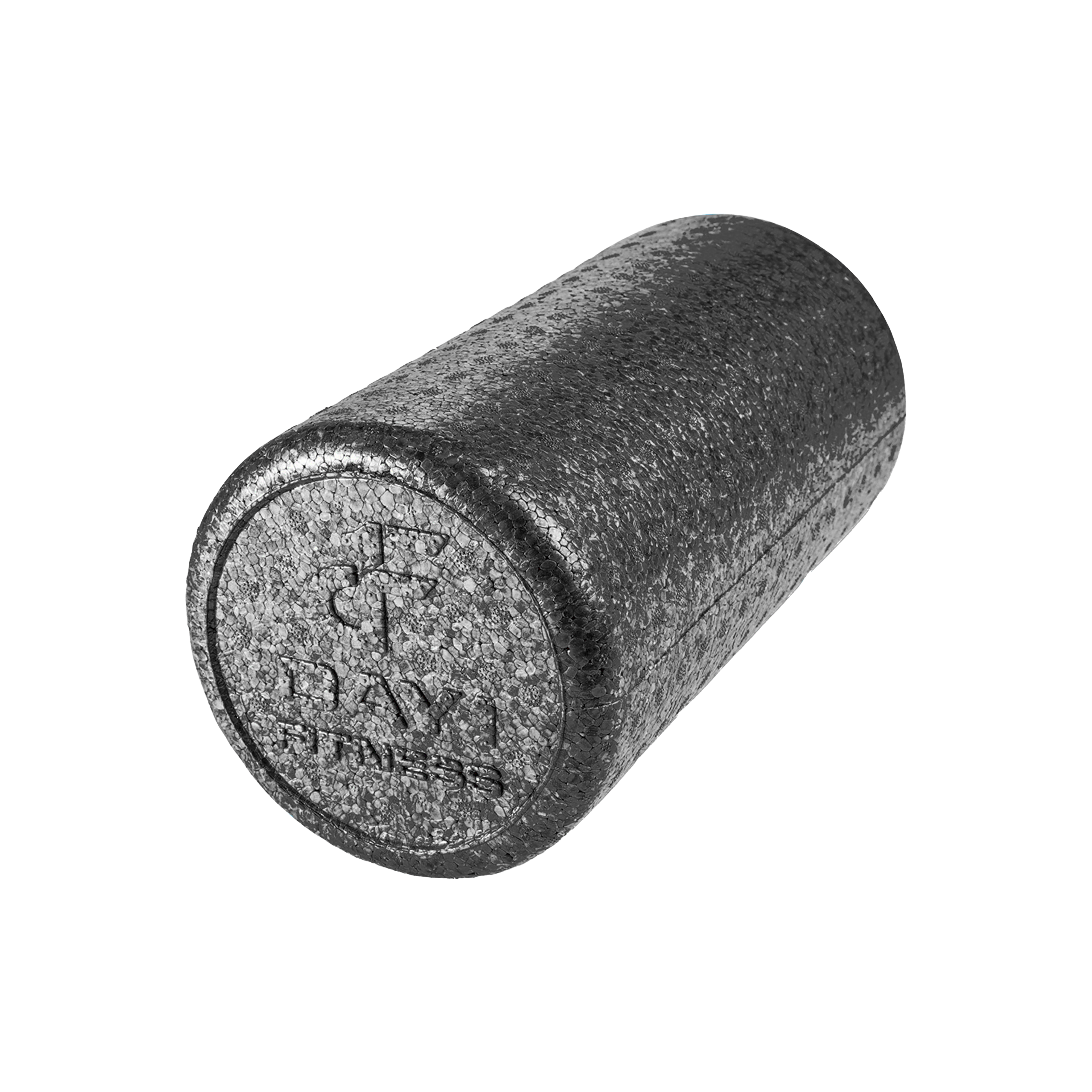 High Density Foam Roller, Solid  Black, 12"
