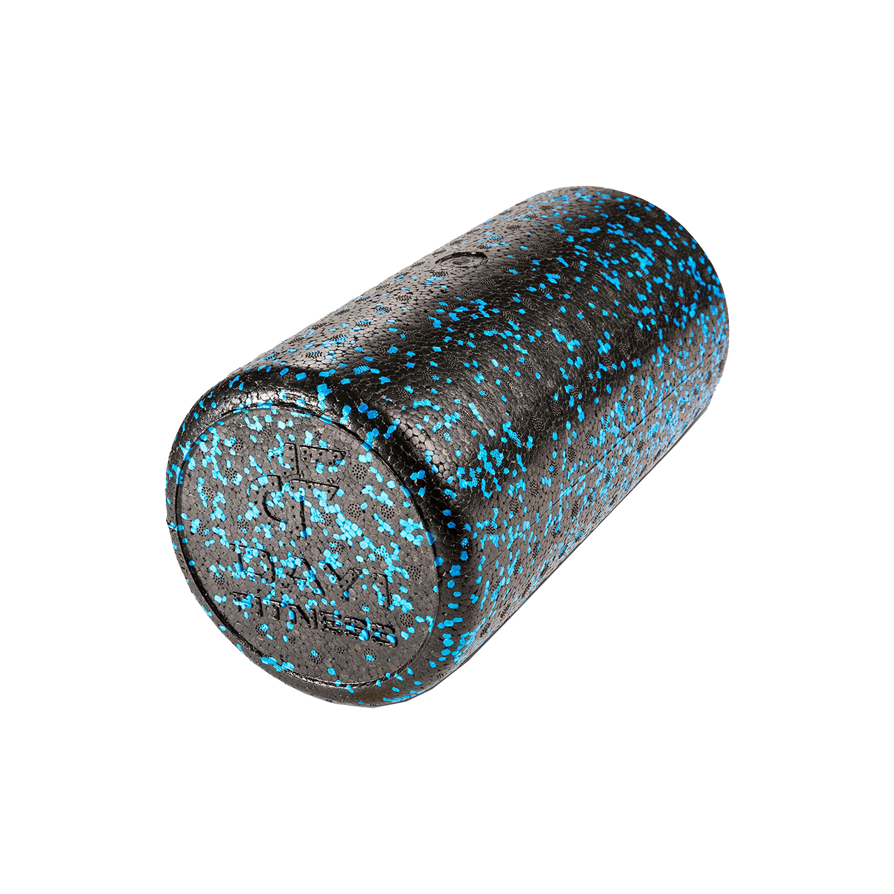 High Density Foam Roller, Speckled Blue, 12”