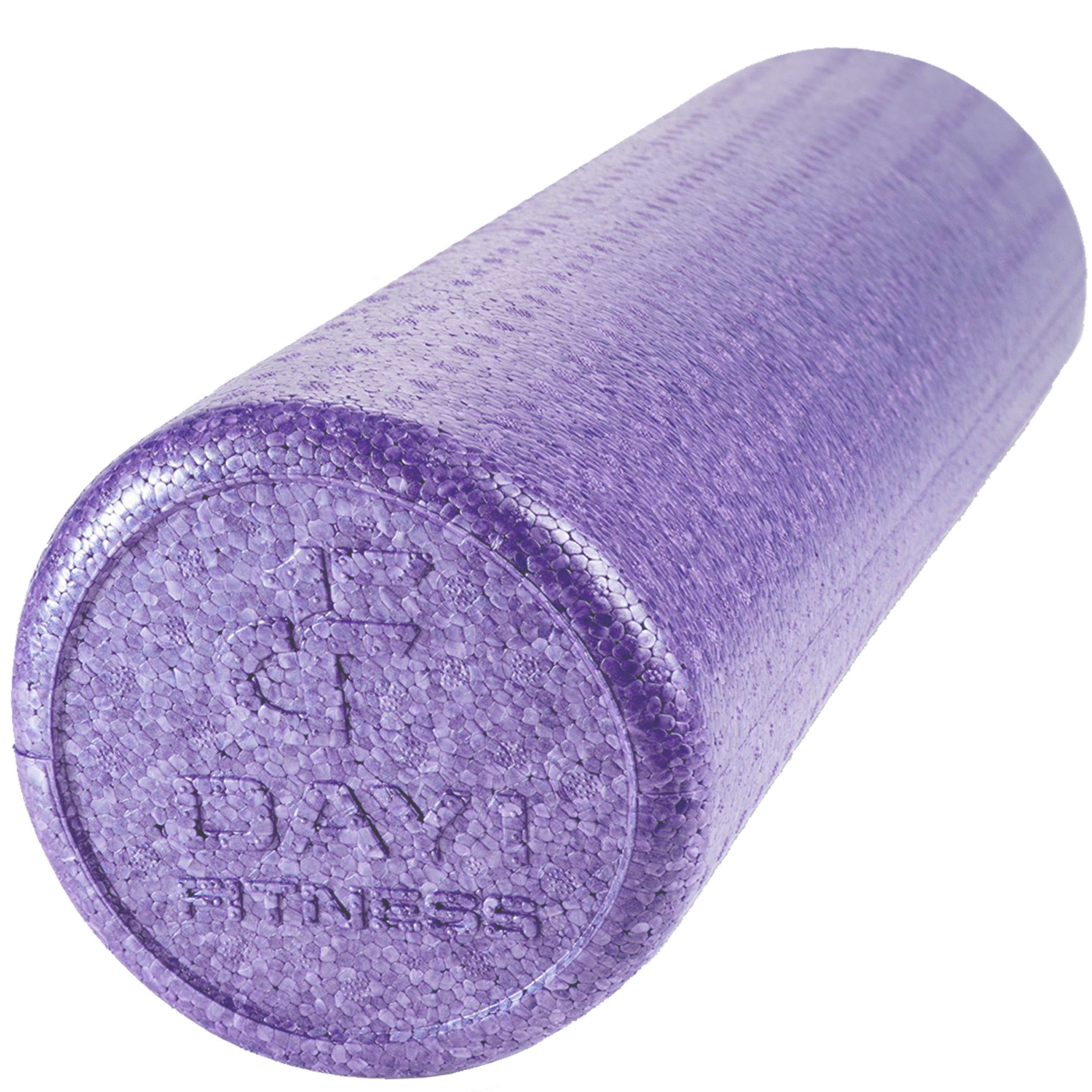 High Density Foam Roller, Solid  Purple, 18"