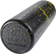 High Density Foam Roller, Speckled Yellow, 18”