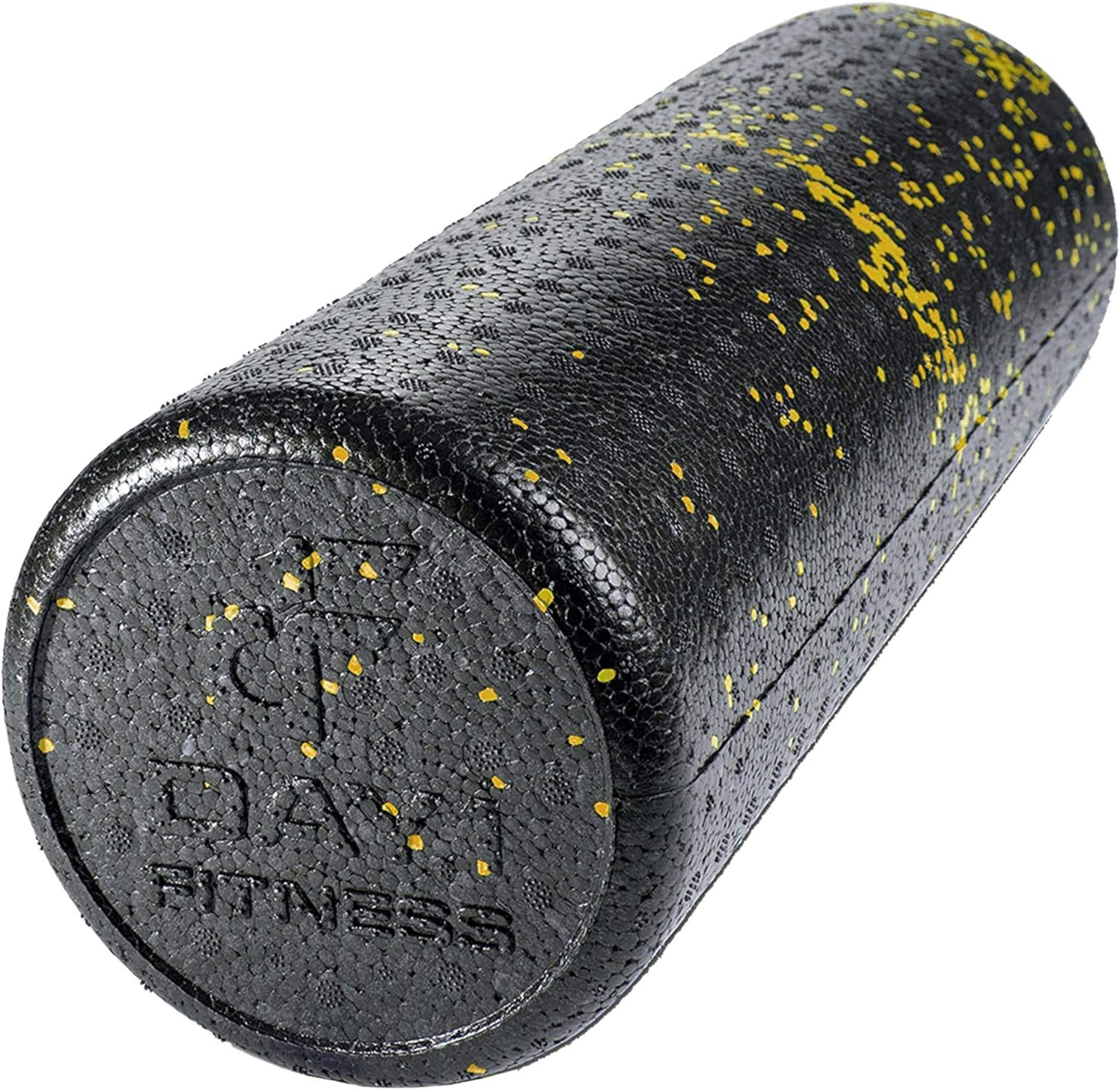 High Density Foam Roller, Speckled Yellow, 18”