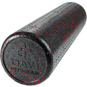 High Density Foam Roller, Speckled Red, 24”