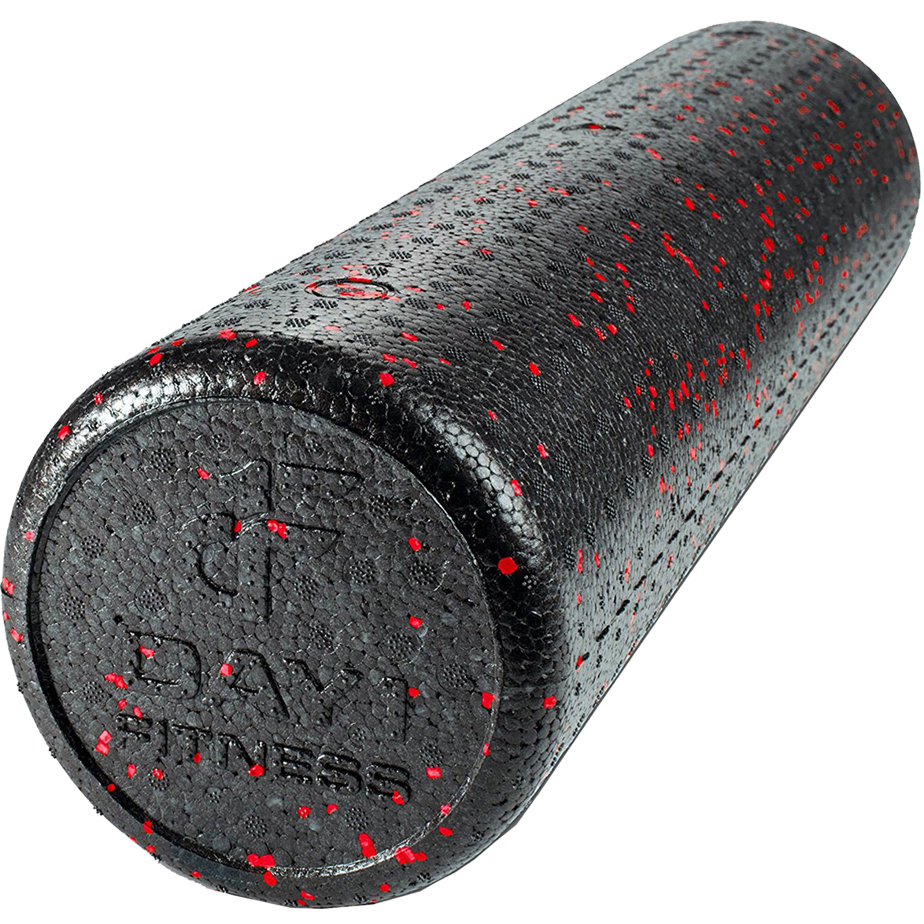 High Density Foam Roller, Speckled Red, 24”