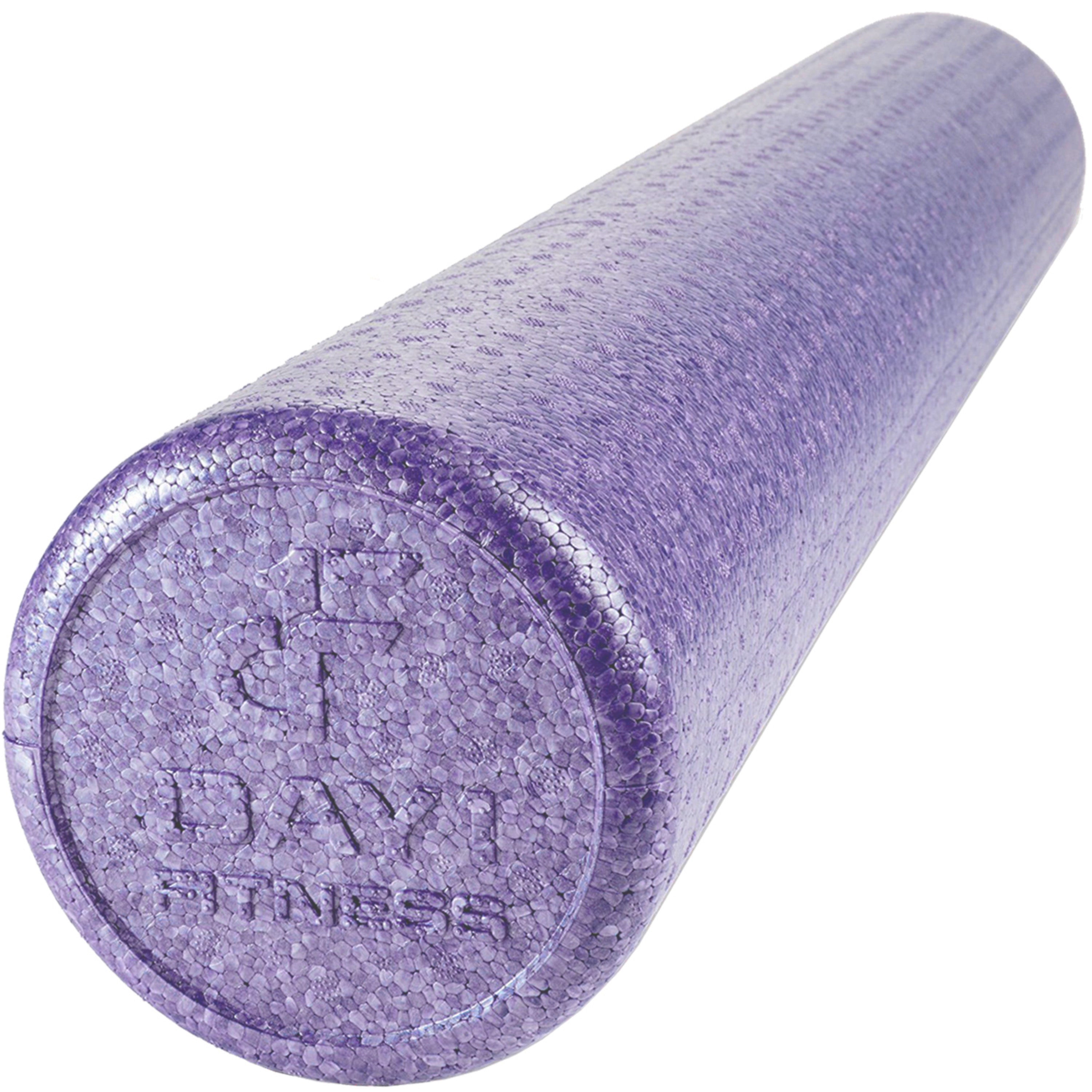 High Density Foam Roller, Solid  Purple, 36"