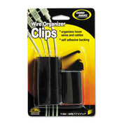 Cable Clip - Black - 6 / Pack