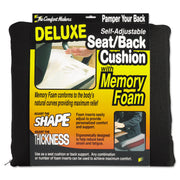 Hook Mount - Black - Polyurethane, Memory Foam - 1 Each